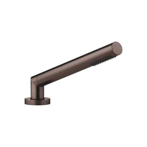Hand shower set for bath rim or tile edge installation - Brushed Dark Bronze (PVD) - 27 702 979-43