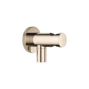 Wall elbow with integrated shower holder - Champagne (22kt Gold) - 28 490 660-47