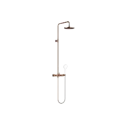 TARA Colonne de douche sans douchette FlowReduce 220 mm - Bronze brossé (PVD) - 26 633 892-42