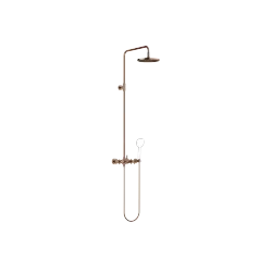 TARA Showerpipe without hand shower FlowReduce 220 mm - Brushed Bronze - 26 633 892-42