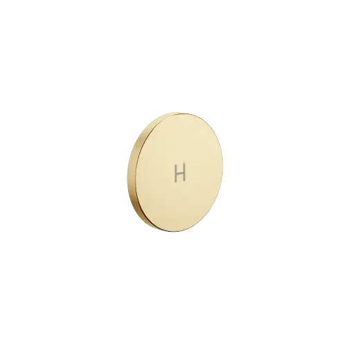CYO Handle insert H - Brushed Durabrass (23kt Gold) - 11 185 811-28