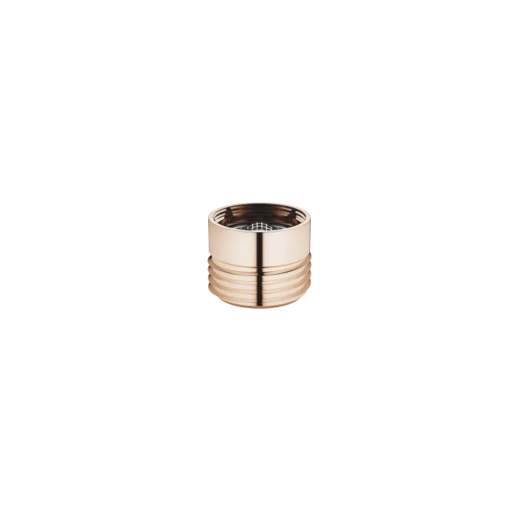 Adapter for shower outlet 3/8" x 1/2" - Champagne (22kt Gold) - 12 202 979-47