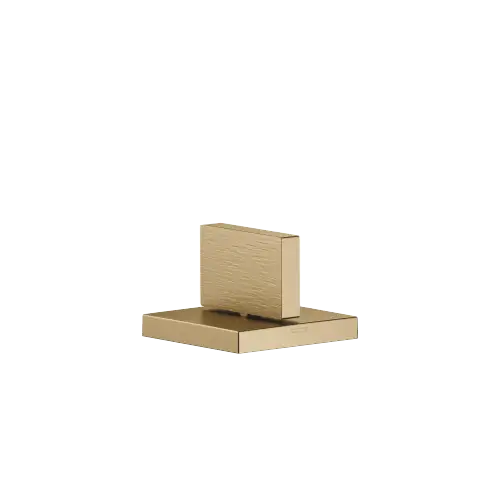 MEM Deck valve clockwise closing cold - Brushed Dark Brass (PVD) - 20 005 782-39