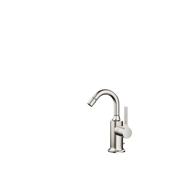 VAIA Single-lever bidet mixer with pop-up waste - Brushed Platinum - 33 600 809-06