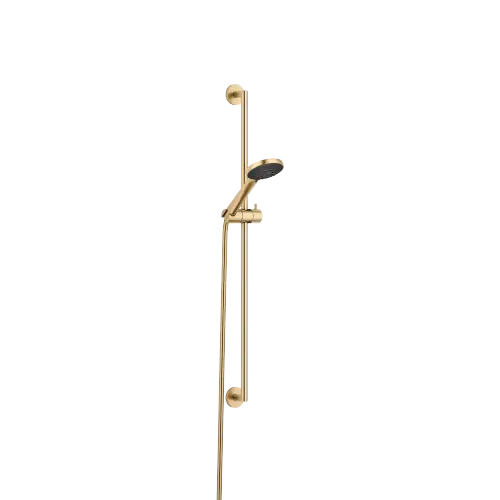 Shower set - Brushed Durabrass (23kt Gold) - Set containing 2 articles