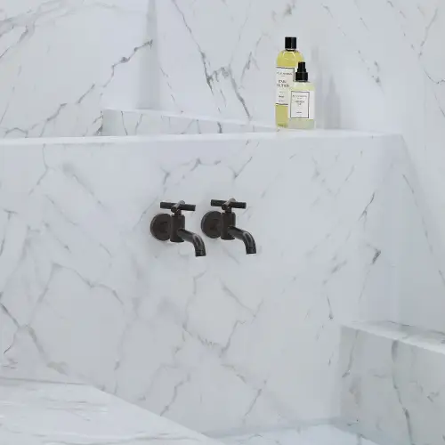 TARA Robinet mural Eau froide sans garniture d’écoulement - Dark Platinum brossé - 30 010 892-99