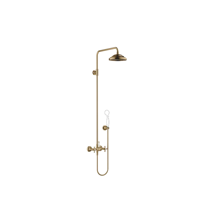 MADISON Colonne de douche avec mélangeur de douche sans douchette - Dark Brass brossé - 26 632 360-39