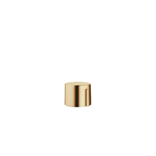 Strainer waste with control handle - Brushed Durabrass (23kt Gold) - 10 712 970-28