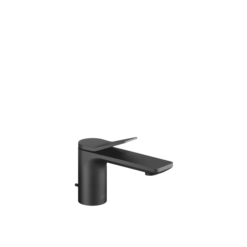 Full black, Robinet mitigeur lavabo bas noir mat
