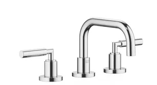 TARA Three-hole lavatory mixer with drain - Brushed Dark Bronze (PVD) - 20 705 882-43 0010