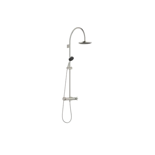 VAIA Showerpipe - Brushed Platinum - Set containing 2 articles