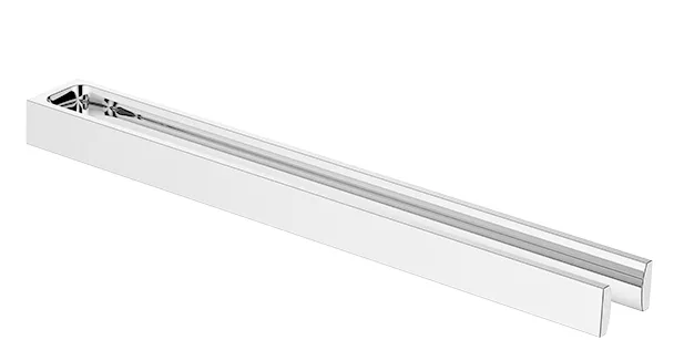 Towel bar in two parts non-swivel - Brushed Dark Brass (PVD) - 83 210 976-39