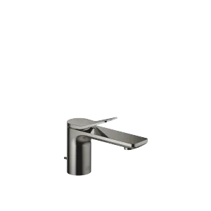LISSÉ Mitigeur monocommande de lavabo avec garniture d'écoulement - Dark Chrome - 33 500 845-19