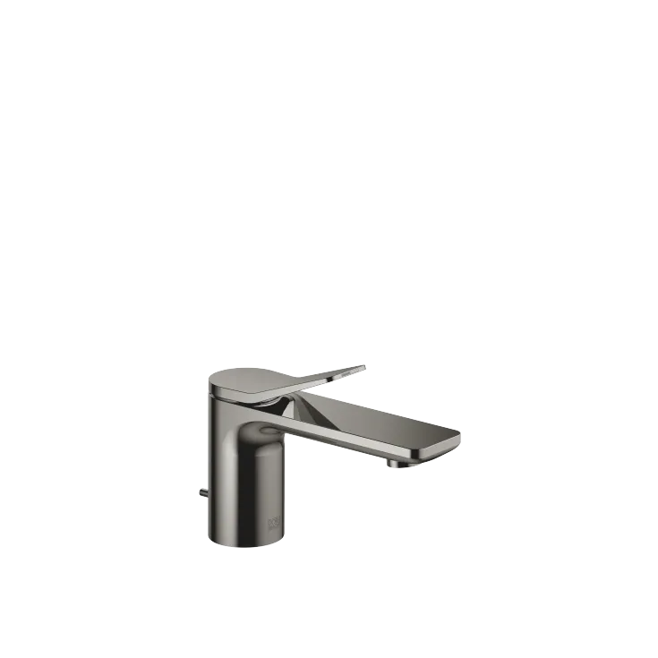 LISSÉ Mitigeur monocommande de lavabo avec garniture d'écoulement - Dark Chrome - 33 500 845-19