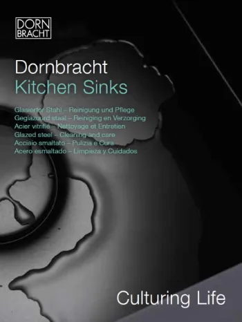 Dornbracht Care Instructions Kitchen Sinks Cover