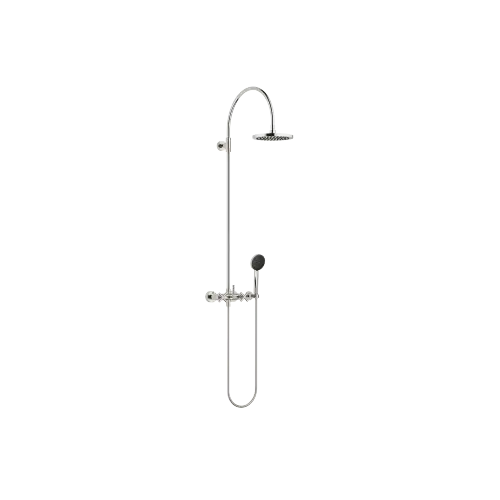 TARA Showerpipe 220 mm - Platinum - Set containing 2 articles
