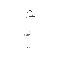 TARA Shower Pipe mit Brausebatterie 300 mm - Dark Bronze gebürstet (PVD) - 26 622 892-43