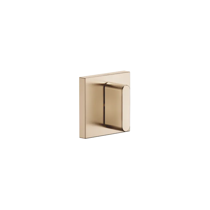 CL.1 Wall valve clockwise closing cold 1/2" - Brushed Champagne (22kt Gold) - 36 607 706-46