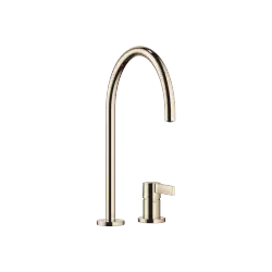 TARA ULTRA Two-hole mixer with individual rosettes - Champagne (22kt Gold) - 32 815 875-47