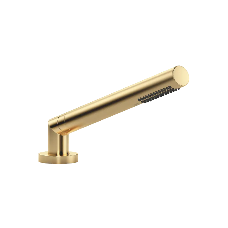 Hand shower set for bath rim or tile edge installation - Brushed Durabrass (23kt Gold) - 27 702 979-28
