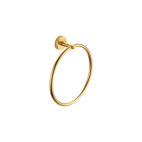 Anneau porte-serviette rond - Or brossé (PVD) - 83 200 979-37