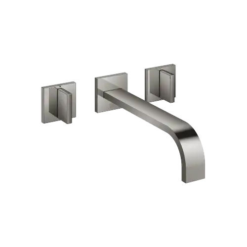 MEM Wall-mounted basin mixer without pop-up waste - Dark Chrome - 36 717 782-19