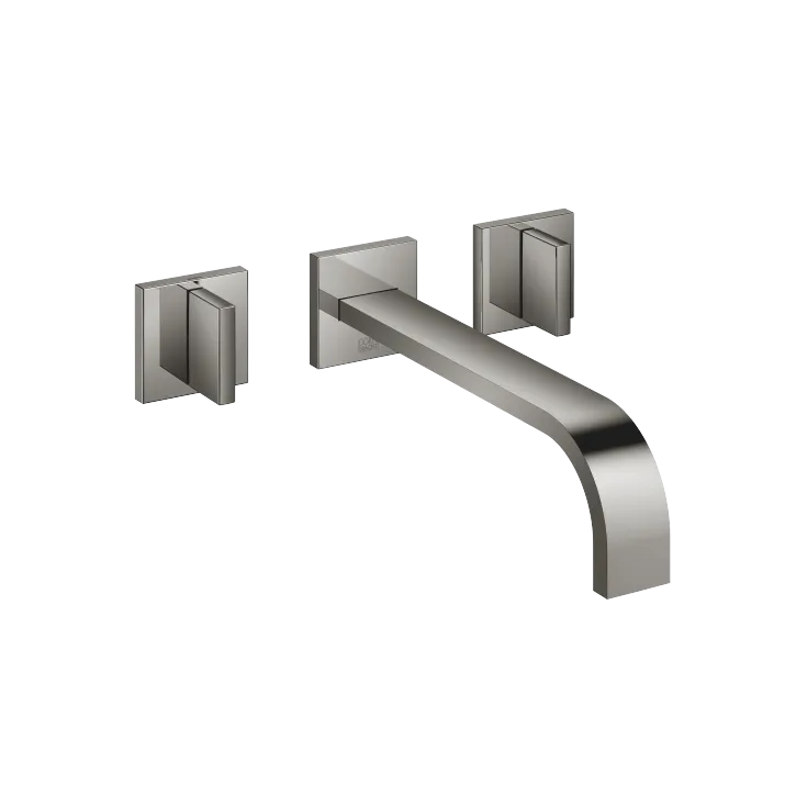 MEM Wall-mounted basin mixer without pop-up waste - Dark Chrome - 36 717 782-19