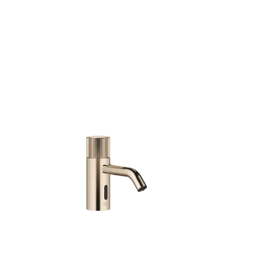 META Touchfree Robinetterie de lavabo avec fonction d’ouverture et de fermeture électronique sans garniture d’écoulement - Light Gold (PVD) - 44 511 660-26