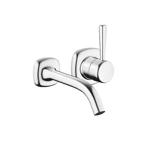COYA Mitigeur monocommande de lavabo mural sans garniture d’écoulement - Chrome - 36 860 404-00