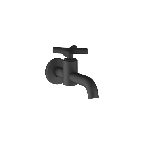 TARA Rubinetto a muro Acqua fredda senza piletta - Nero opaco - 30 010 892-33