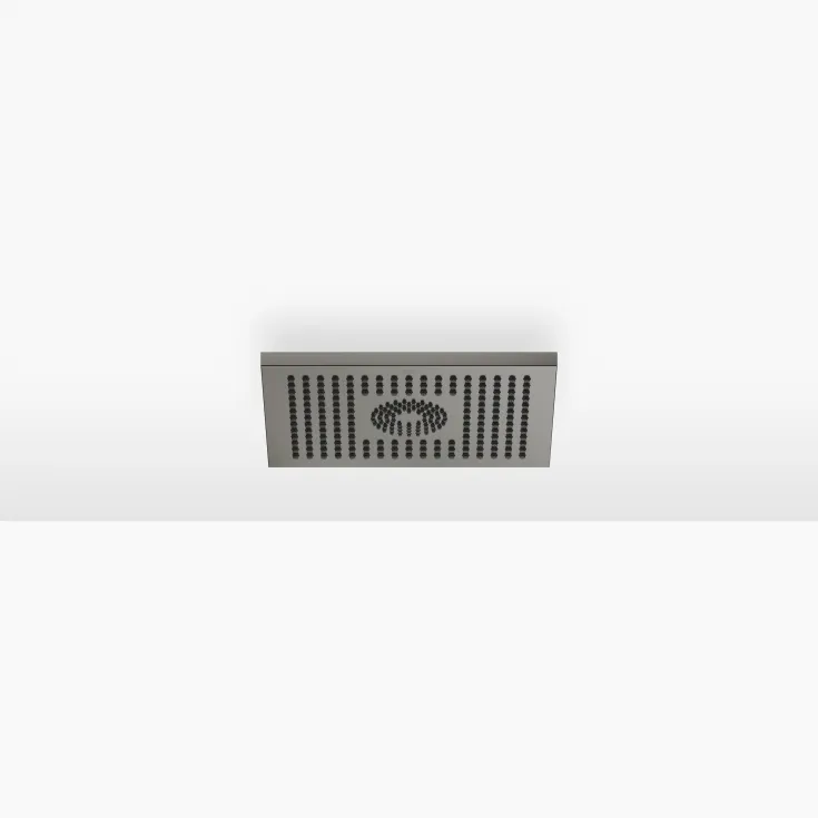 Rain shower for surface-mounted ceiling installation 300 x 240 mm - Brushed Dark Platinum - 28 041 980-99