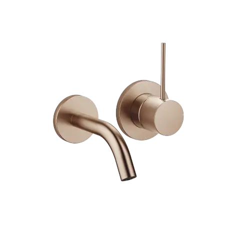META META SLIM Wall-mounted single-lever mixer without drain - Brushed Bronze (PVD) - 36 867 662-42 0010