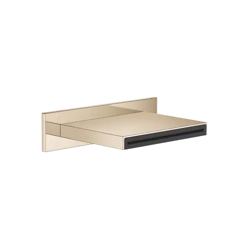 WATER SHEET Schwallauslauf für Wandmontage - Champagne (22kt Gold) - 13 415 979-47