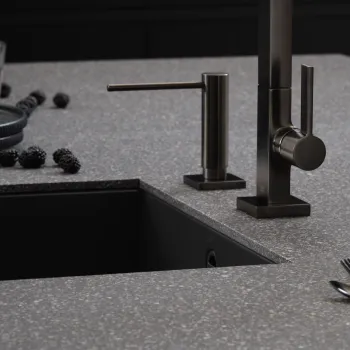Dornbracht lot design series inspiration kitchen kitchen faucet brushed dark platinum