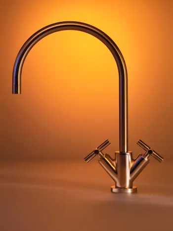 Dornbracht tara design series kitchen kitchen faucet brushed durabrass