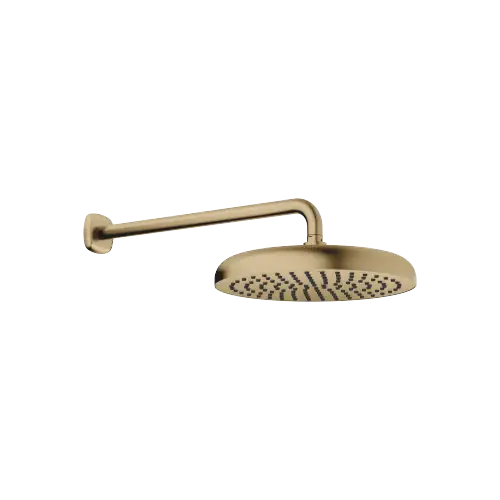 COYA Soffione a pioggia con fissaggio a muro - Dark Brass spazzolato (PVD) - 28 677 404-39