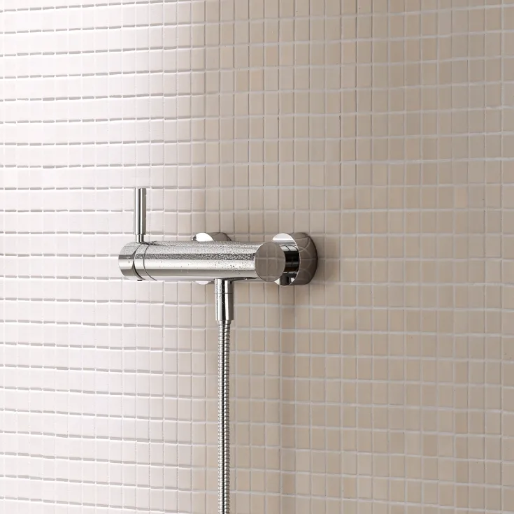 META Chrome Shower faucets Singlelever shower mixer for wall mounting