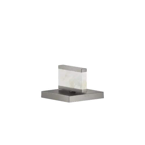 Handle Nature Squared Pearl Shell Callisto White - Brushed Dark Platinum - XV-01 4642