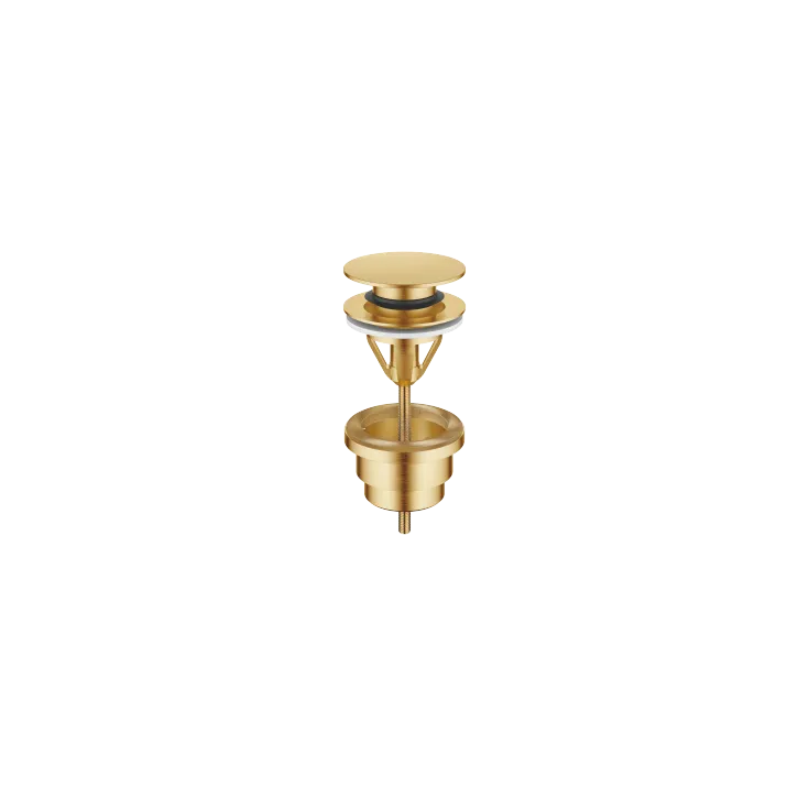 Garniture d’écoulement avec fermeture à pression  1 1/4" - Or brossé (PVD) - 10 125 970-37