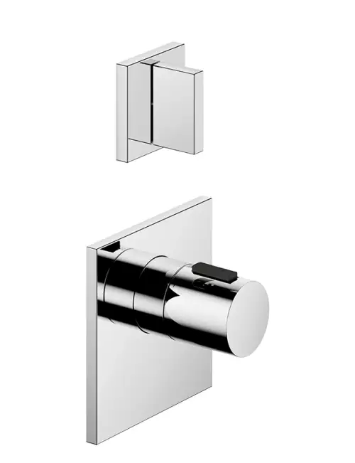 MEM xTOOL Thermostat module with 1 valve - Brushed Champagne (22kt Gold) - Set containing 2 articles