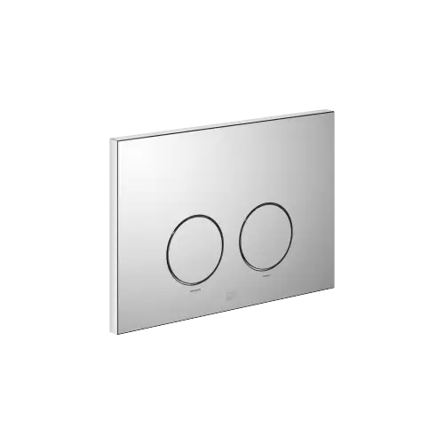 Flush plate for concealed WC cisterns made by Geberit round - Chrome - 12 665 979-00