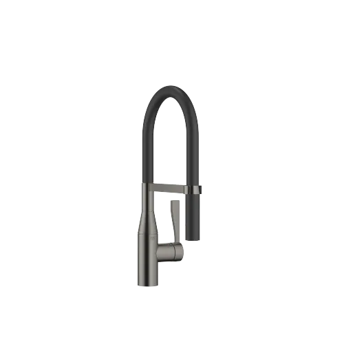 SYNC Miscelatore monocomando professionale - Dark Platinum spazzolato - 33 865 895-99