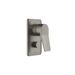 LISSÉ Concealed single-lever mixer with diverter - Brushed Dark Platinum - 36 120 845-99