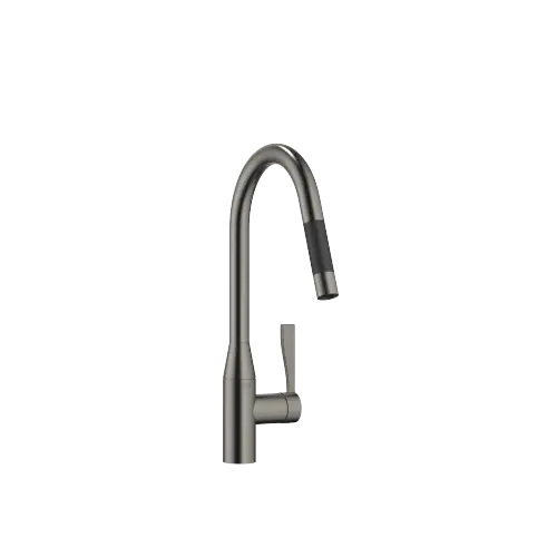SYNC Mitigeur monocommande Pull-down avec fonction douchette - Dark Platinum brossé - 33 870 895-99 0010