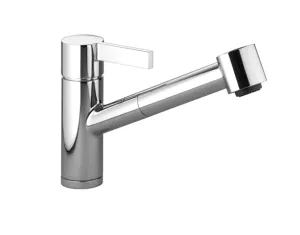 ENO Single-lever mixer Pull-out with spray function - Brushed Chrome - 33 870 760-93 0010
