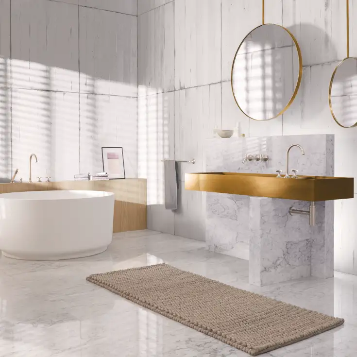 Premium design washbasin faucet transitional