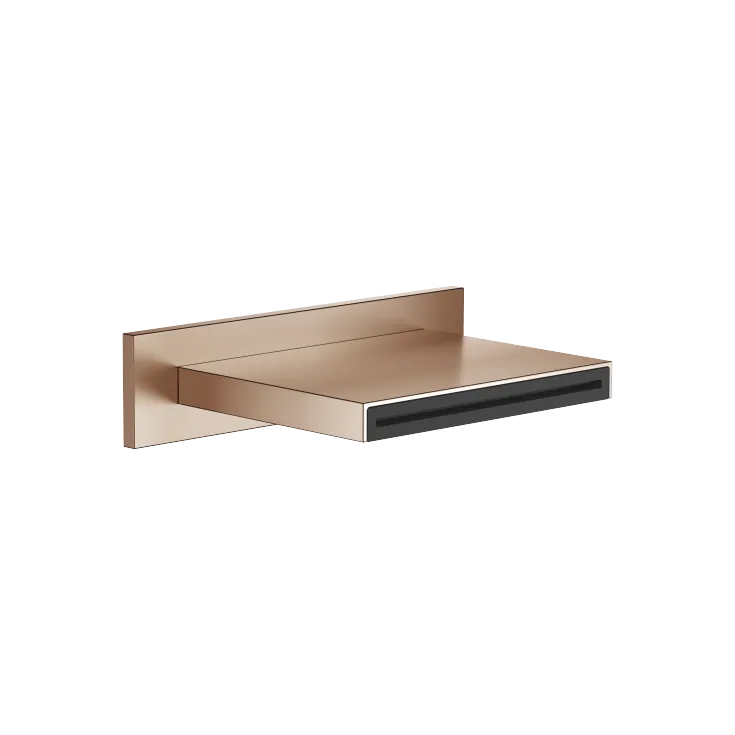 WATER SHEET Cascade spout for wall mounting - Brushed Bronze - 13 415 979-42