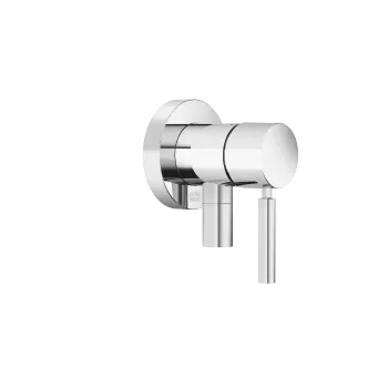 Concealed single-lever mixer with cover plate with integrated shower connection - Chrome - 36 046 660-00