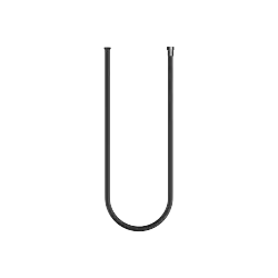 WATER TUBE Kneipp hose black 2000 mm - Dark Chrome - 28 286 979-19
