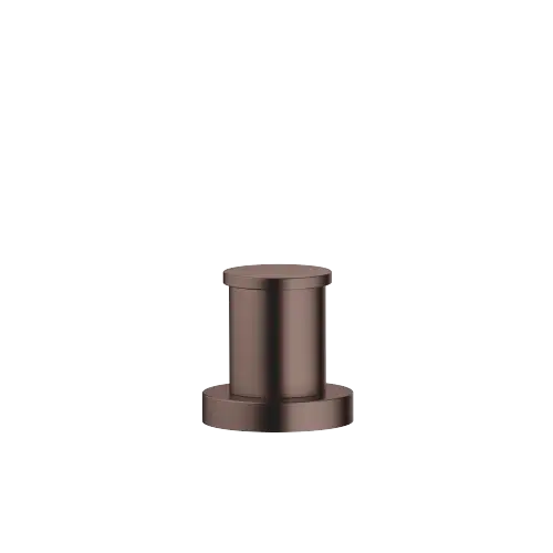 Two-way diverter for bath rim or tile edge installation - Brushed Dark Bronze (PVD) - 29 140 979-43